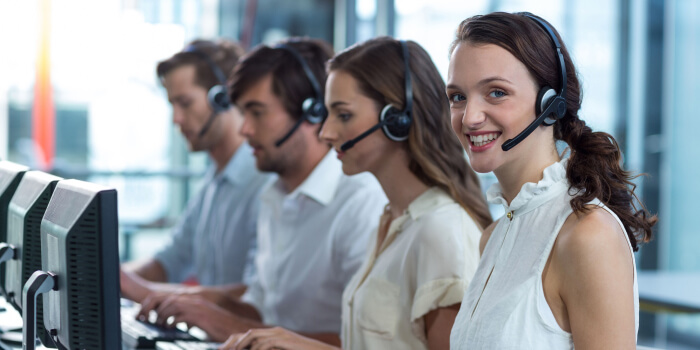 Virtual receptionists are trained to handle calls and requests daily